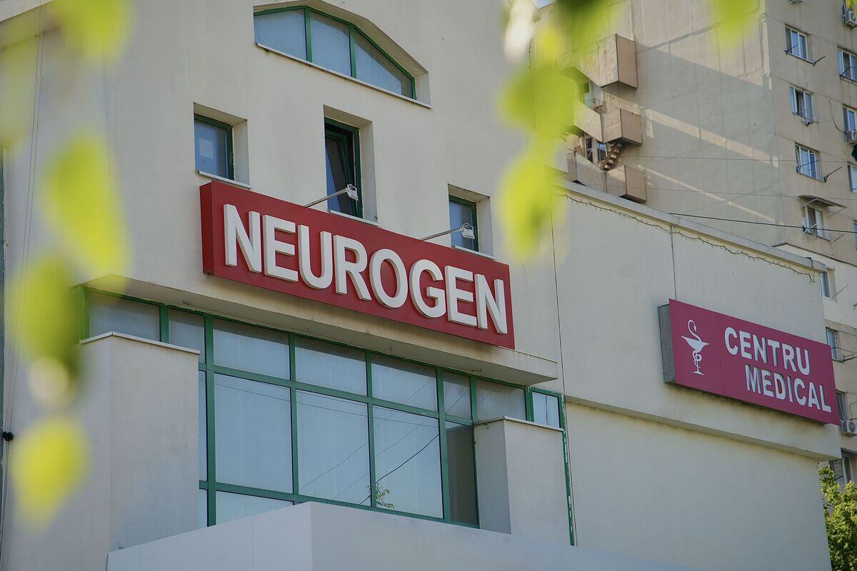 Exteriorul clădirii Centrului Medical Neurogen